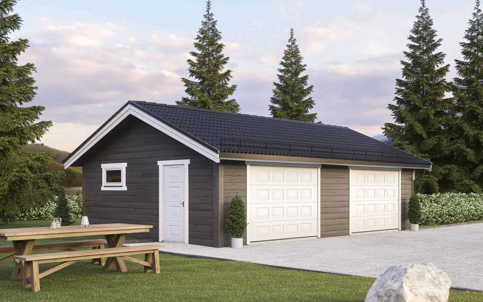 dobbeltgarage