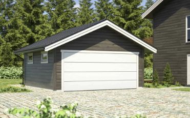 byggesæt garage for dobbelgarage